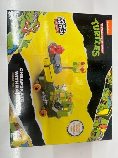 Juego de construcción Teenage Mutant Ninja Turtles Snap & Switch lote de 4 TMNT Foto 3 de 4
