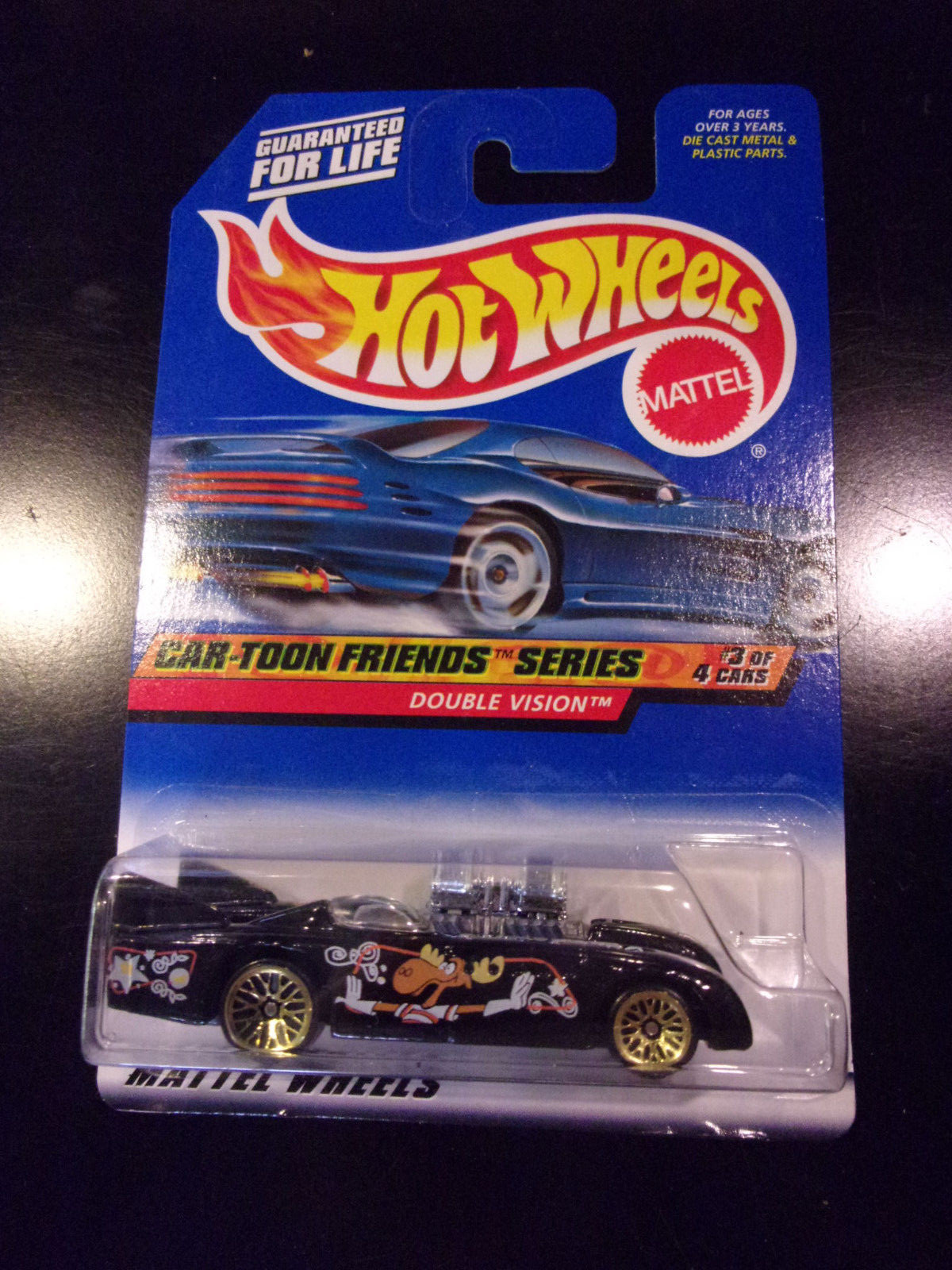 Hot Wheels CarToon Friends Series 3 of 4 Double Vision Bullwinkle 987