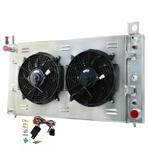 Model O Tuliege Radiator 34'' Radiator Compatible With Chevrolet Silverado 1500 GMC Yukon Cadillac Escalade 4.8 5.3L 6.0L,2423 Aluminum Radiator - Foto 2