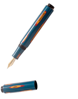 AP Limited Editions Amorphous Splendor Blue Fountain Pen - Fine NIB ...