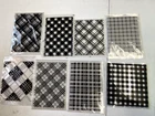 Choose One Acrylic Background Stamp-Plaids-See Photos