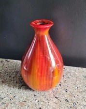 Wooden Hand Turned Vase With Insert