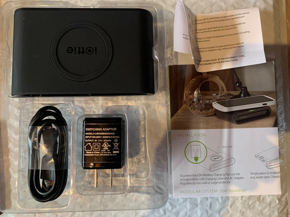 iOttie iON Wireless Qi Wireless Charging Pad for Qi Enabled Devices= - Image 3 of 3