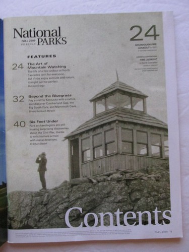 National Parks Magazine 2009, Fall The Mountaintops of North Cascades - Picture 2 of 4