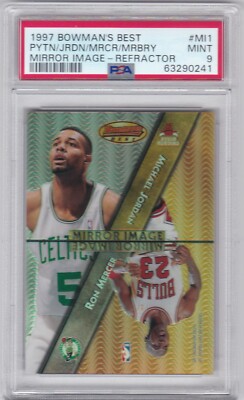 その他 PSA9 Bowman's Best Ref Michael Jordan PSA9 1997-98 BOWMAN'S BEST MIRROR IMAGE REFRACTORS MI1 MICHAEL