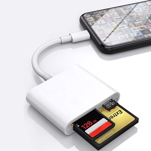 Type C Card Reader for Phone 15/16 Supports SDTFCF Cards with Fast USB 3.0 - Zdjęcie 3 z 8