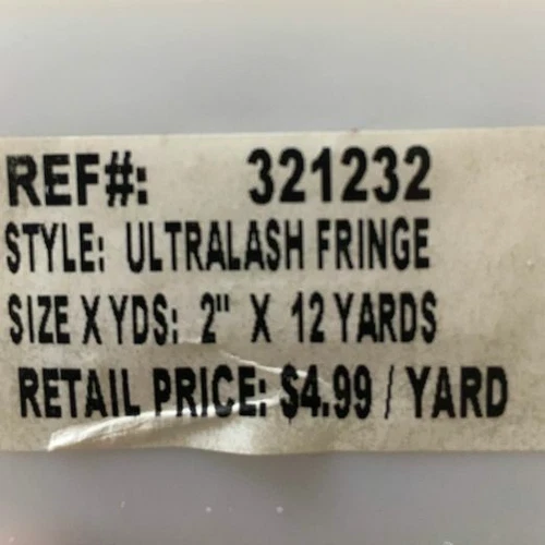 12码 海军蓝 ULTRALASH FRINGE TRIM 2 英寸宽 - 第 3 张/共 4 张