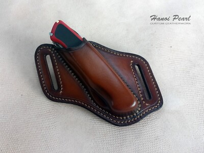 Custom Cross Draw Leather Sheath for SAK Victorinox RangerGrip 78