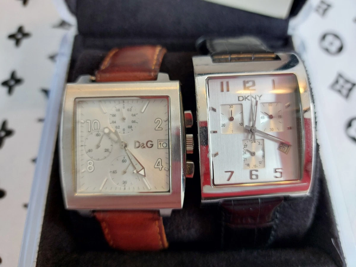DKNY mens watch pair