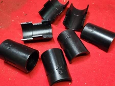 8  Wire Shelf metro type Rack  Plastic Split Sleeves  will do 8 legs   5w6