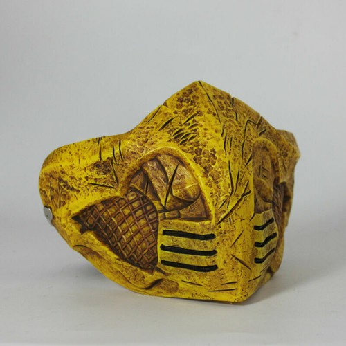 Cosplay Mortal Kombat X Scorpion Mask Halloween Masquerade Dress Up Mask Props - Picture 4 of 7