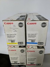 Lot of 4 Genuine Canon GPR-11 Toner - black, yellow, cyan, magenta