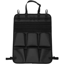Tactical Car Seat Back Storage Bag for Camping Hiking EDC