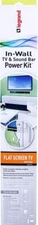 Legrand Wiremold In-Wall Soundbar, Flat Screen TV Power, and Cable Concealment