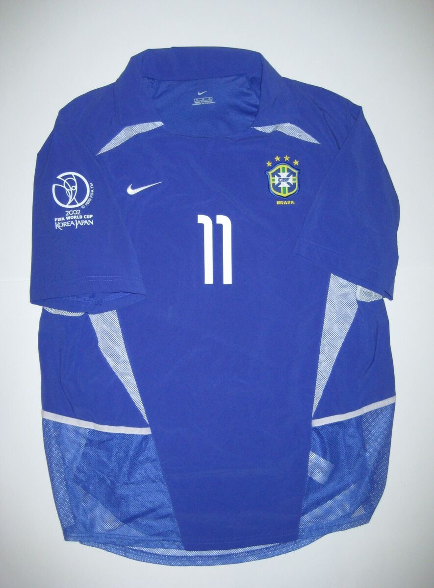 2002 World Cup Nike Brazil Ronaldinho Dual Layer Player 2002 World Cup Nike Brazil Ronaldinho Dual Layer Player
