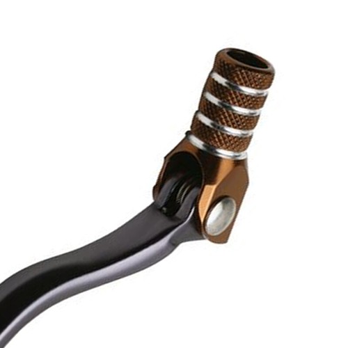 SUNLINE GEAR LEVER MOTOCROSS MX ALLOY SHIFTER folding tip HONDA CRF 450 02-08 - Picture 2 of 6