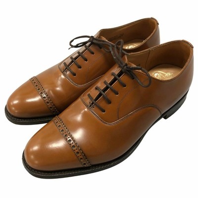 Church Leather Shoe Punched Cap Toe Barcroft Used STOC-0 | eBay