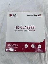 LG AG-F310 3D Glasses for LG Cinema 3D 4 Pack - OPEN BOX
