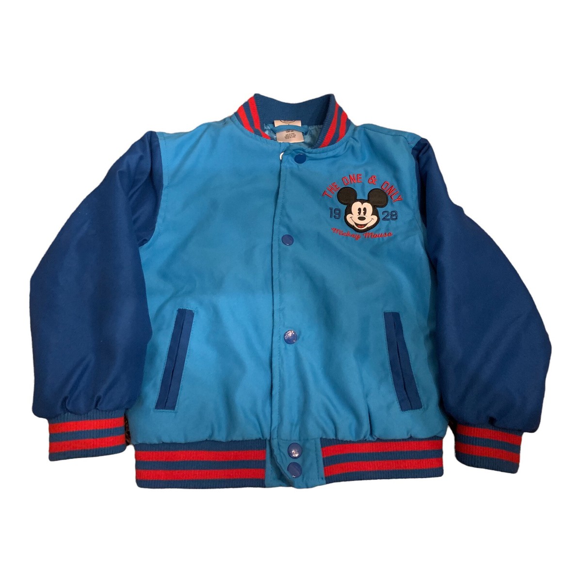 Disney Mickey Mouse Bomber Jacket 4T- Please Read | eBay Disney Mickey Mouse Bomber Jacket 4T- Please Read | eBay