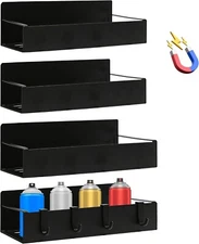 Magnetic Spray Can Holder Tray Steel Magnet Spray Toolbox Bottle Holder Rack Org