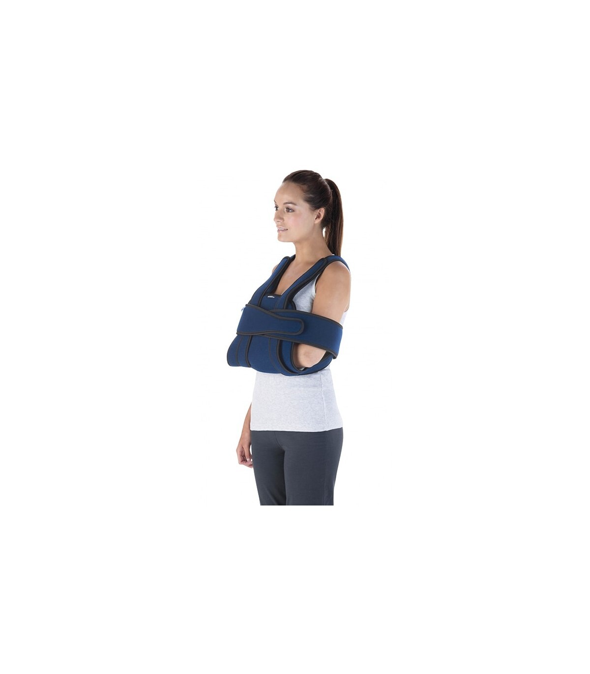 Attelle de bras DJO 225-04 ajustable suivant douleur écharpe respirante pour épaule taille L