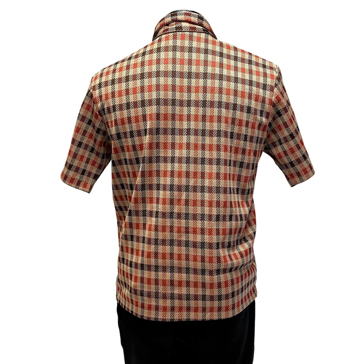 トップス 60s towncraft vintage shirts bd check TOWNCRAFT 60s Vintage triangle tag Check Pattern Long sleeve