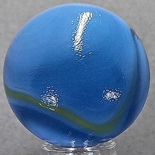 Large Imported Swirl Marble .97 Inches Near-Mint Condition Combined Shipp