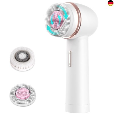MYCARBON Electric Face Brush, Deep Cleansing for All Skin Types, 2 Modes, 2500