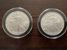 2004 & 2006 American Silver Eagle Dollar, One Ounce Silver, 1 oz