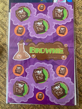 Dr Stinky Brownie Scent Scratch n Sniff Sticker Sheet