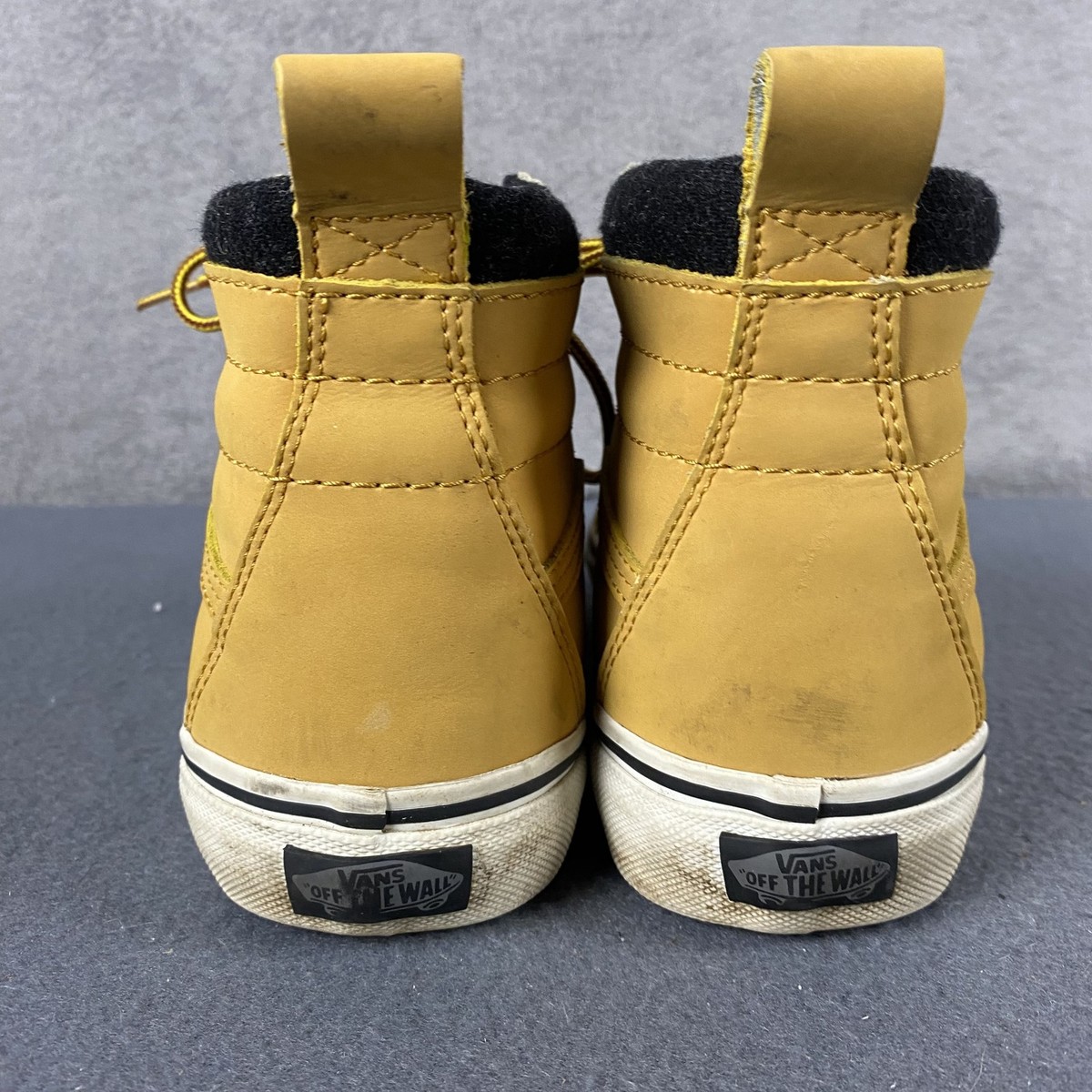 Vans Sk8-Hi MTE Shoes Mens Size 6 Wheat Yellow High Top 