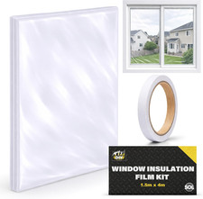1.5 X 4M Clear Window Film Insulation Heat Insulation Window Cover Thermal Film 