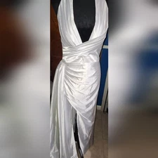 Source Unknown Elegant White Wedding Dress