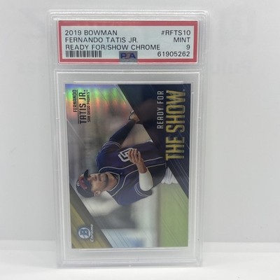 Fernando Tatis Jr. 2019 Bowman Chrome RC. Ready For The Show #RFTS10 PSA 9 MINT