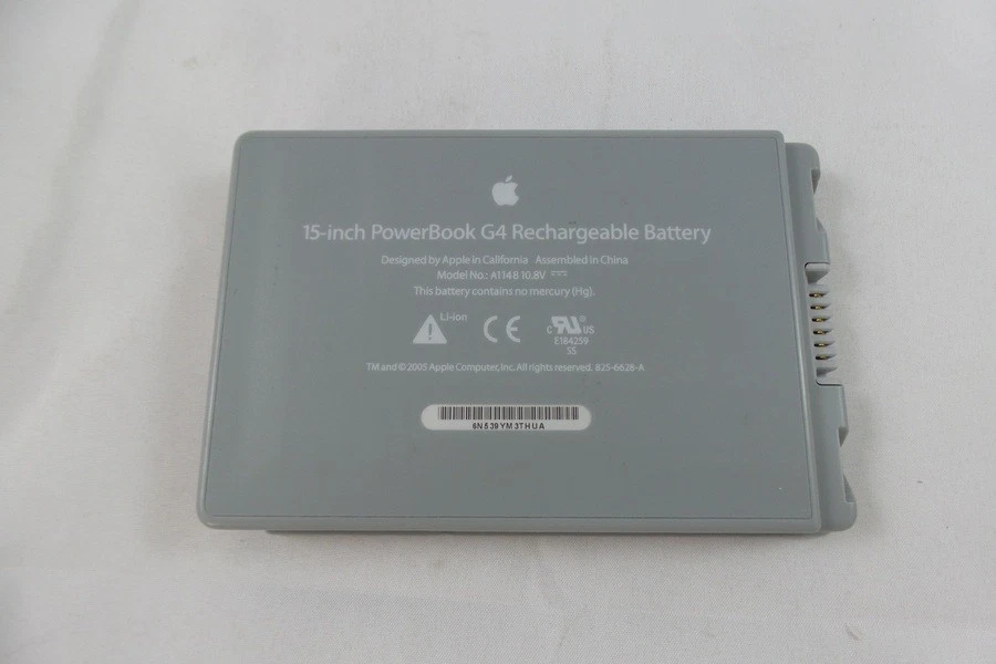 PowerBookG4 バッテリー M9326J/A お預かりして再生】リフレッシュバッテリー A1079・PowerBook G4