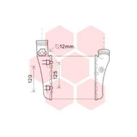 VAN Wezel LadeluftküHler LuftgeküHlt Aluminium FüR Audi A4 Avant Cabriolet