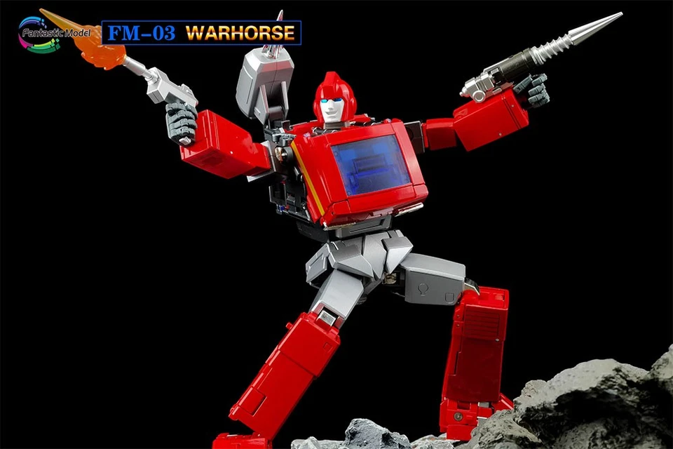 FansToys Fantastic Model Ironhide FM-03 FM03 Warhorse G1 MP Action Figure toy - Image 4 of 4