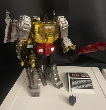 Gigapower GP HQ-01R HQ01R Dinobot Superator G1 Grimlock Chrome Version