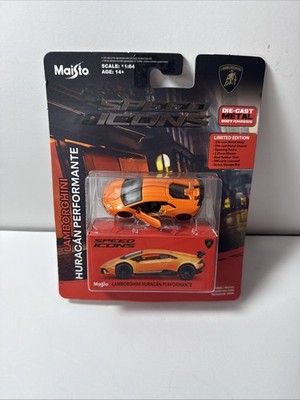 Maisto 1:64 Speed Icons Lamborghini Huracan Performance   Orange