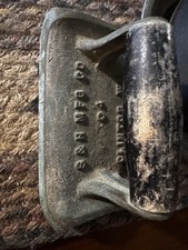 Vintage Concrete Edger 6  Long Cast Iron Ceme...