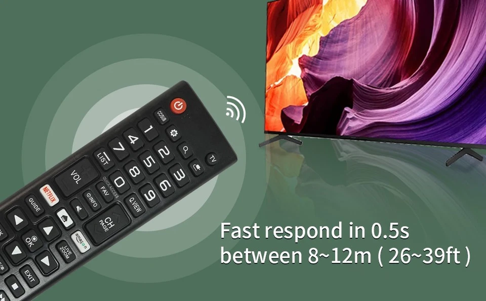 Telecomando TV LG TUTTI I MODELLI LCD LED SMART UNIVERSALE COME ORIGINALE 🔝🔝🔝 - Immagine 2 di 4