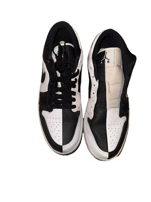 Nike Air Jordan 1 Low SE Split Black White Homage DR0502-101 Women s Size 10.5