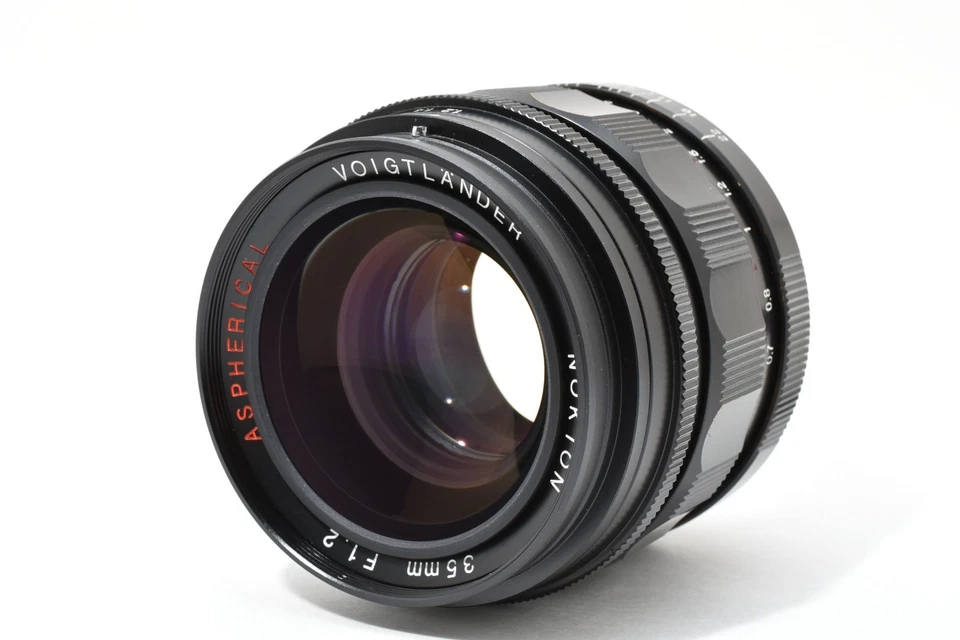 🎦 [Near MINT w/Hood] Voigtlander Nokton 35mm f/1.2 Aspherical for Leica M JAPAN - Image 3 of 4