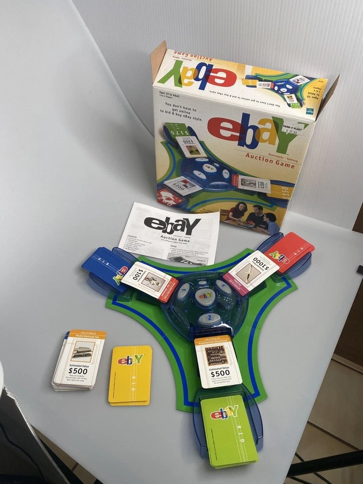 eBay Auction Game - VTG 2001 Hasbro - Electronic Talking, Excellent Condition- - Image 4 of 4