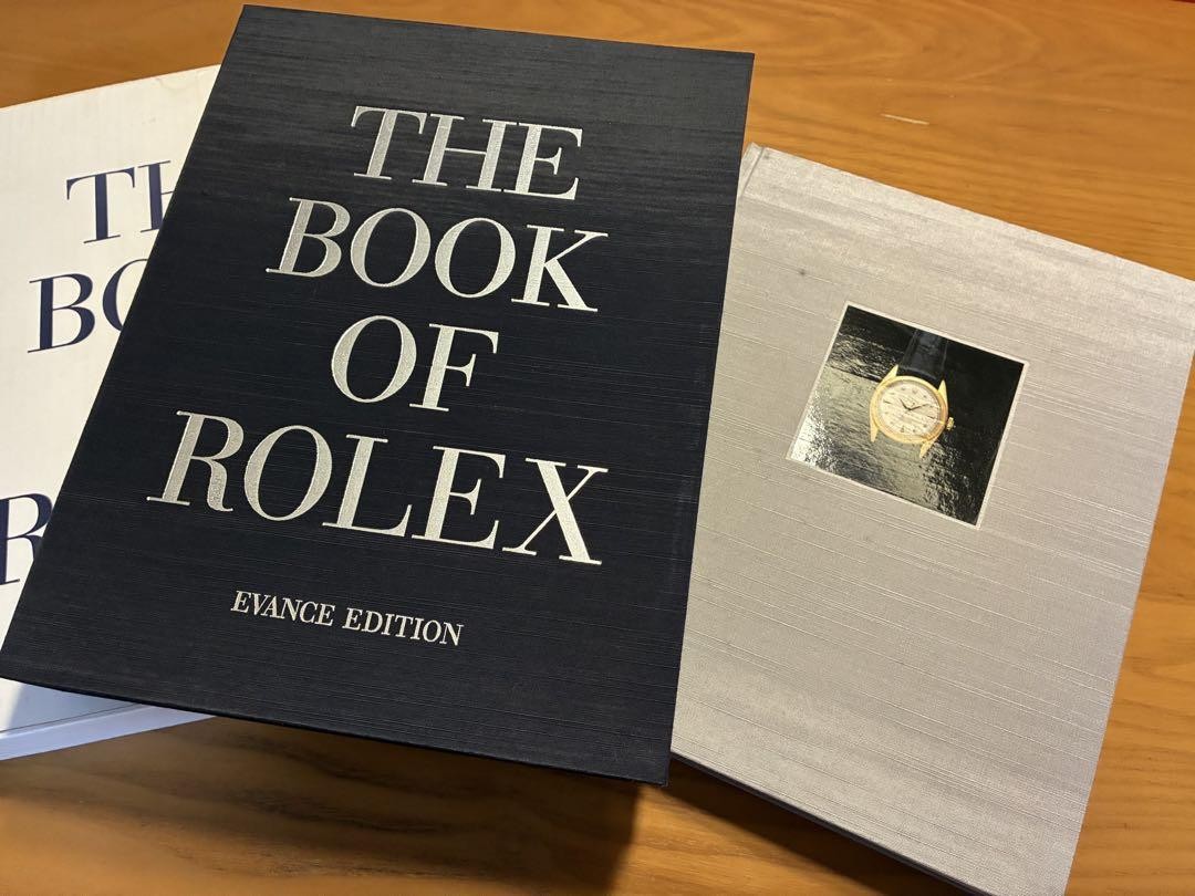 書 THE BOOK OF ROLEX EVANCE EDITION THE BOOK OF ROLEX EVANCE EDITION + FREE SHIPPING | eBay