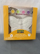 Mondo Llama Paint Your Own Ceramic Butterfly Kit New in Box Ages 8 F225 
