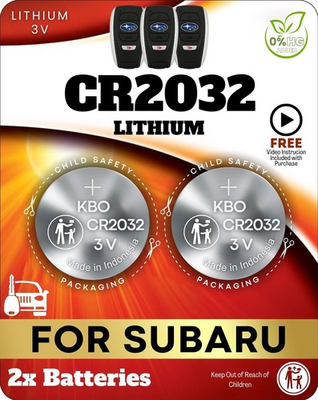 #ad Subaru Key Fob Battery Replacement CR2032 2 Pack Fits Outback Forester ... $16.56