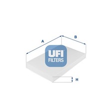 UFI Innenraumfilter 53.038.00 Partikelfilter für 307 DS 3B PEUGEOT 1007 CC 3E 3A
