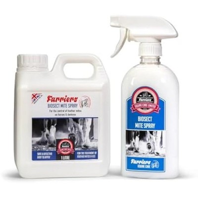 Hufschmied Pferdepflege Federmilbenbehandlung für Pferde (Doppelpack) 1,5 Liter