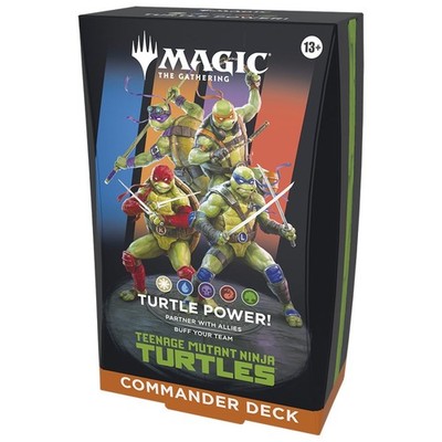 MTG Teenage Mutant Ninja Turtles: ''Turtle Power!'' Commander Deck TMC New English